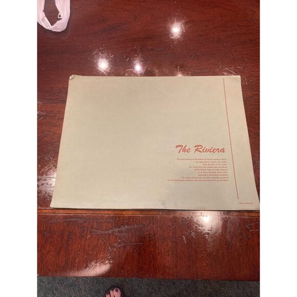 Art Vintage The Riviera 1950's Lithographs France Beaches Mid Century (4) - Picture 14 of 15